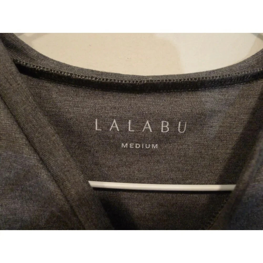 LALABU Dad Shirt - Gray M - Picture 4 of 7